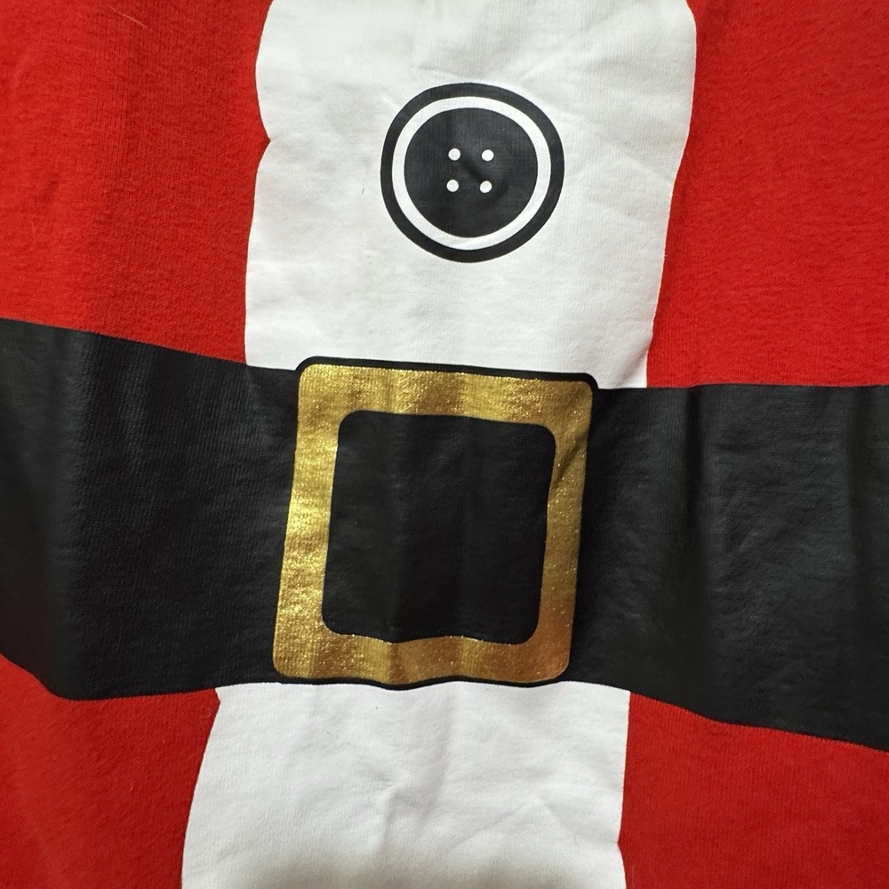 Santa Christmas Long Sleeved Tee Size Large Target - Picture 2 of 5